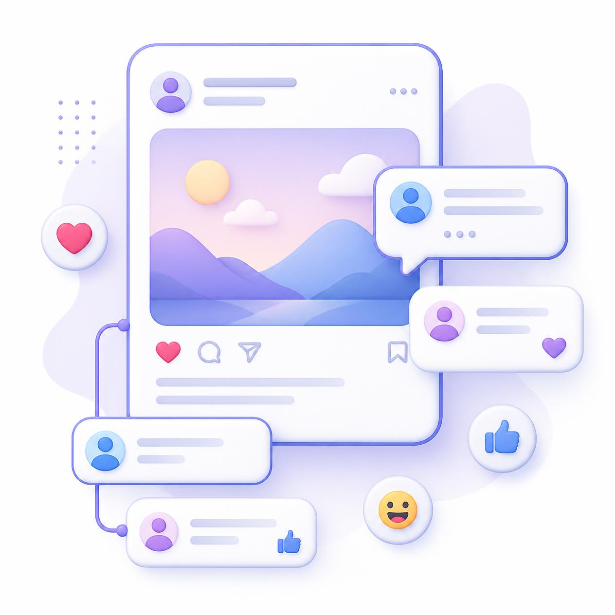 Social posts & comments